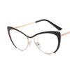 Retro Lightweight Mirrored Blue-Light-Blocking Glasses for Photo Props view 2