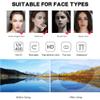 Retro Lightweight Mirrored Blue-Light-Blocking Glasses for Photo Props view 3