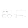 Retro Lightweight Mirrored Blue-Light-Blocking Glasses for Photo Props view 4