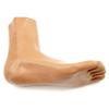 Rubberfashion Short Latex Toe Socks, Extra Thick, Ankle-Length, Brown, 0.8 mm, S view 3
