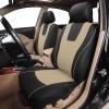 Universal Full Car Seat Cover Set for Front Seats, Beige (Color: 3) view 3