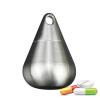 Stainless Steel Waterproof Pill Case Keychain view 1