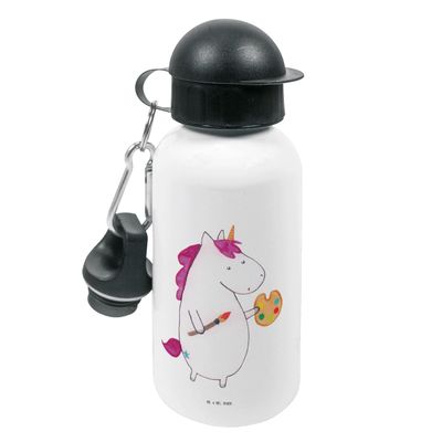 Mr. & Mrs. Panda Artist Unicorn Kids' Water Bottle