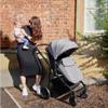 Ickle Bubba Star 2-in-1 Stroller | Reversible Convertible Seat, UPF 50+ Sun Protection, Large Basket, One-Hand Fold, Compact and Durable for Everyday Use (Black) view 3