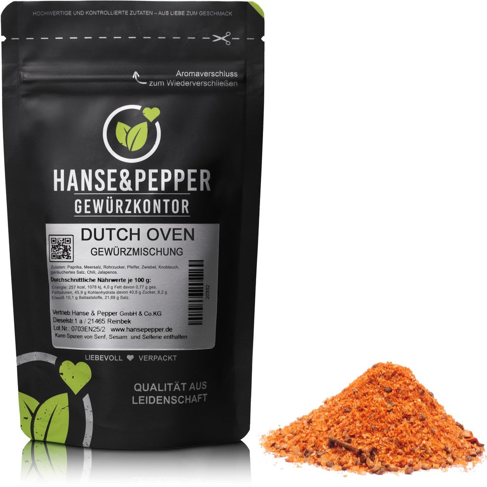 1 kg Dutch Oven Spice Blend BBQ Rub for Layered Meat