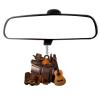 Eastuy Acrylic Saddle Car Pendant | 2D Horse Saddle Keychain view 1