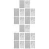 BIUDECO 10-Piece Geometric Nail Sticker Set view 4