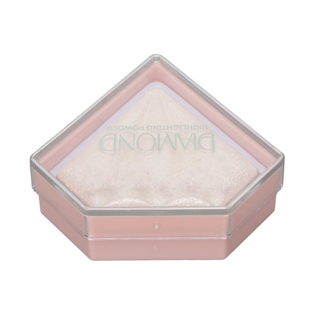 Highlighter Makeup Powder, Glitter Palette, Shiny Fine Powder (01# Pearl White)