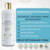 Beauxury Milano Hair Filler Kit – Intensive Repair for Damaged Hair with Shampoo, Serum, Leave-In & Brush view 2