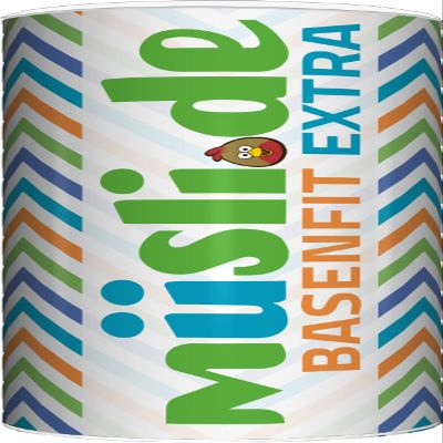 Basenfit Extra Organic Muesli in a 580 g Aroma Tin
