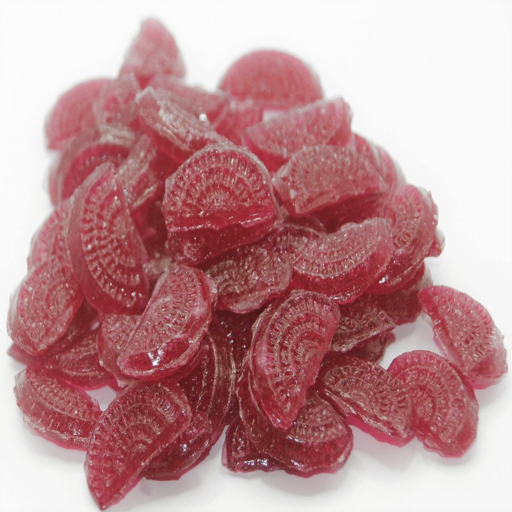 2.5 kg Sugar-Free Sour Gooseberry Candy by Jahrmarktbonbon