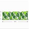 Amilian Side Sleeper Pillow Cover, Nursing Pillow Cover, 150 x 40 cm, 100% Cotton, Green Leaves view 2