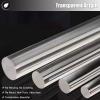 LXLZYXSF Transparent Acrylic Wall-Mounted Stair Handrail, Clear, 120 cm/3.9 ft view 4