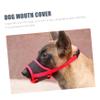 Mipcase 2-Piece Adjustable Dog Muzzle, Breathable Nylon Mask for Small to Large Dogs view 3