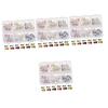 LALAFINA 240-Piece Cherry Nail Rhinestones view 1
