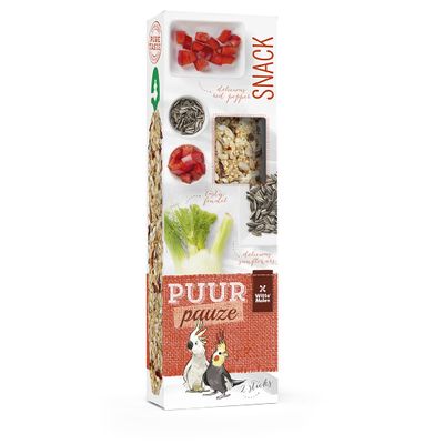 Witte Molen Puur Pauze Sticks GR Perr Fennel & Pepper, 140 g