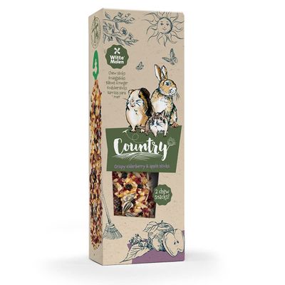 Witte Molen Country Small-Animal Stick, Elderberry & Apple, 110 g