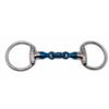 AMKA Sweet Iron Double-Jointed Eggbutt Snaffle, 18 mm, 65 mm Rings view 1