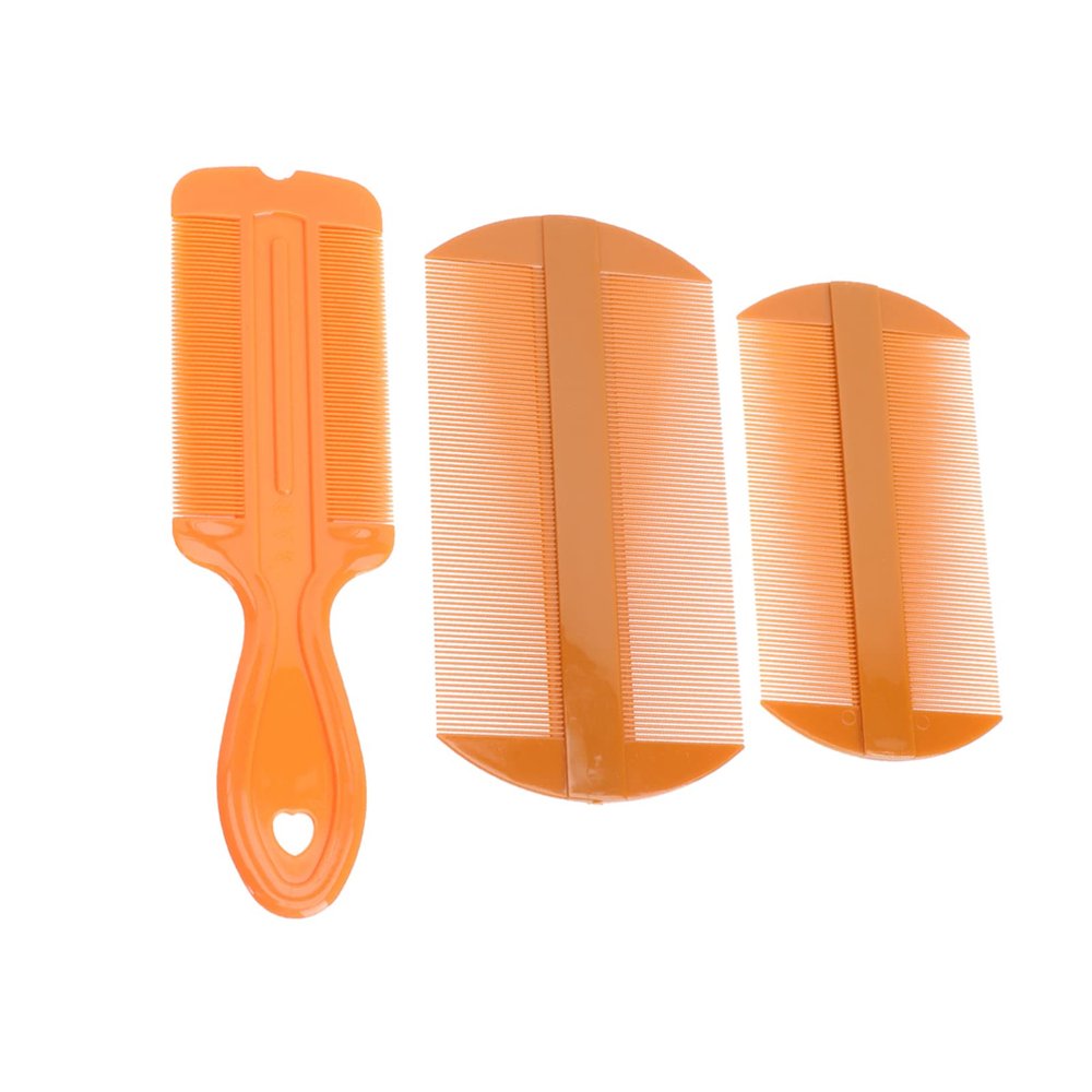 Milisten 3-Pack Plastic Hair Combs
