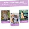 Mipcase 3-Piece Hammock Cozy Beds for Small Pets, Warm Durable Cotton Nests for Hamsters, Ferrets and Guinea Pigs, for Winter Cages and Play Areas view 2