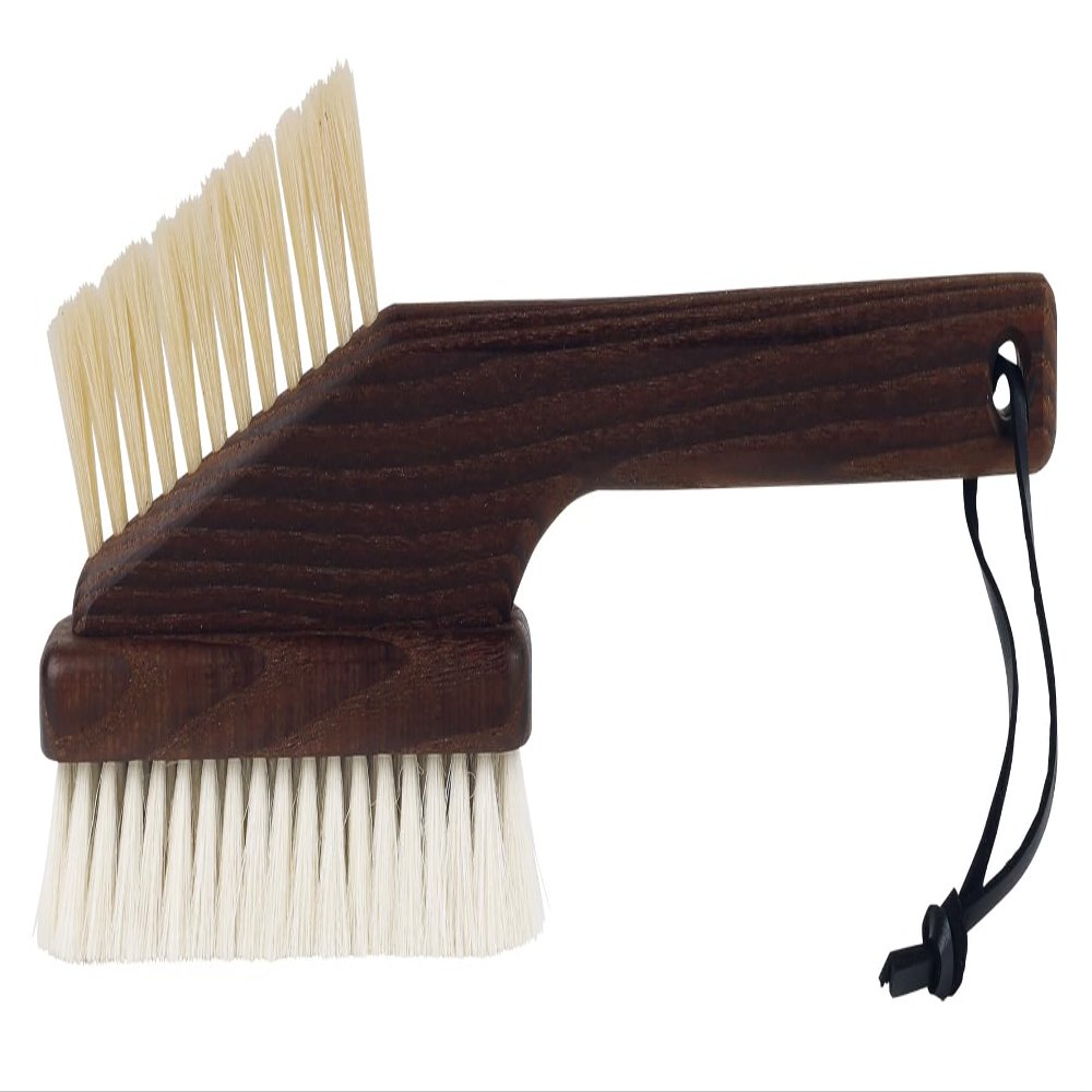 Redecker PC Brush, Thermowood, Light Goat Hair