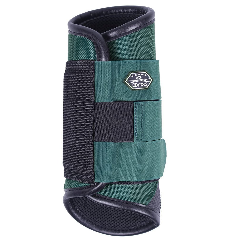 ARBO-INOX Kevlar Horse Boots for Hind Legs (XL, Deep Lake)