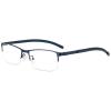 Photochromic Reading Glasses, HD Resin Lenses, UV Protection, Anti-Glare/Scratch, Blue, +0.75 view 1
