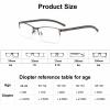 Photochromic Reading Glasses, HD Resin Lenses, UV Protection, Anti-Glare/Scratch, Blue, +0.75 view 4