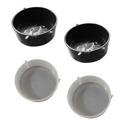 Mipcase 4-Piece Reptile Feeding Bowls