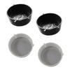Mipcase 4-Piece Reptile Feeding Bowls view 1