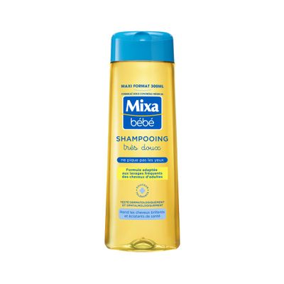 Mixa Baby Shampoo, Very Gentle, 300 mL