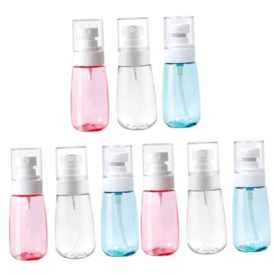 Cabilock 9-Piece Refillable Travel Spray and Pump Bottles