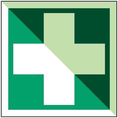 BRADY First Aid ? IMO E/IMO324-SA-PHOLUMC-150x150/1-B 195182