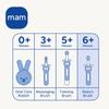 MAM Baby Toothbrush, Compact Handle, Blue, 1 pc view 4