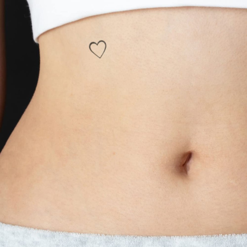MyJagua Heart Line Tattoo | Lasts 1–2 Weeks | Plant-Based | Skin-Friendly | Waterproof | New Technology | Not an Adhesive Tattoo