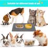 Umtiti Pet Feeding Mat 48x30cm, Gray view 4