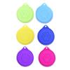 LOSOO 6-Pack Pet Food Can Lids, Food-Grade Silicone view 1