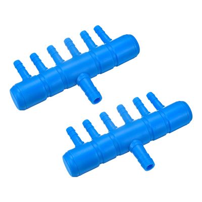sourcing map Air Distributor for Aquarium, 2 Way 113mm