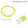 Sourcing Map 1-Piece Aquarium Tubing, 3 mm ID x 5 mm OD, Yellow view 2