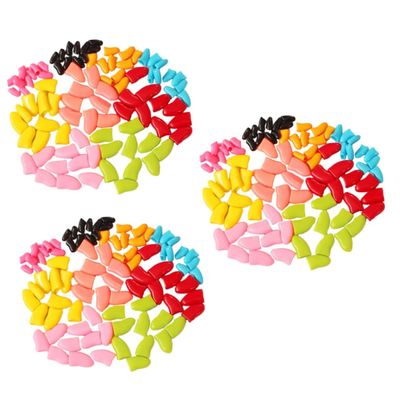 POPETPOP 420-Piece Cat Claw Covers, Soft Paw Protection Caps, Assorted Colors