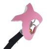 Hamster Harness Set, Easy to Wear, 3 Sizes, Durable Harness and Leash, Faux Leather, Safe with Bells for Guinea Pigs, Pink view 4