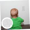 Kisangel 60-Piece Transparent Outlet Safety Covers for Childproofing view 2