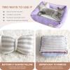 PETCUTE Washable Dog Bed for Medium Dogs, Small Dogs and Cats view 4