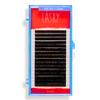 LOVELY BLACK LASHY | Individual Lashes for Professional Eyelash Extensions | Curl: C/D/L/M | Thickness: 0.07/0.10 mm | Length: 5–15 mm (D / 0.07 mm / 10 mm) view 2