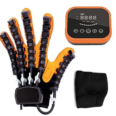 Oiyekntd Rehabilitation Robotic Gloves, Stroke Hemiplegia Finger Trainer, L, Right Hand