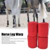 Atyhao Horse Leg Wraps, Stable Bandages, Red view 3