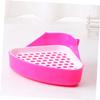 Mipcase Plastic Small Animal Toilet with Wall Design for Rabbits and Chinchillas, Orange, Random Color view 4