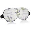 Lavender Flower Sleep Mask for Women and Men, Soft Light-Blocking Eye Mask for Sleep and Travel view 1
