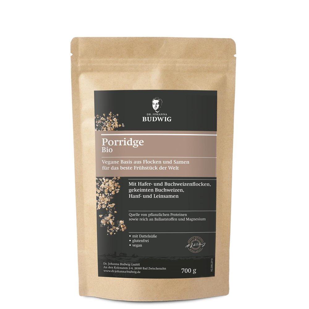 Dr. Budwig Organic Porridge Without Added Sugar (700 g)