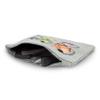 ABYstyle Assassination Classroom Cosmetic Bag with Koro-Sensei Faces, Gray, 22 x 16 x 1 cm view 3